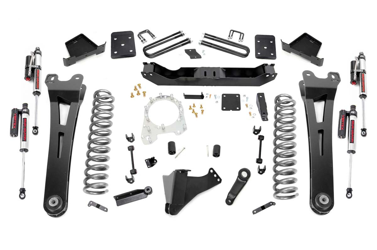 Rough Country 6 Inch Lift Kit Radius Arm No Ovld Vertex Fits Ford F-250/F-350 Super Duty (17-22) 55850