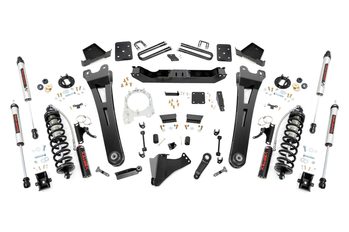 Rough Country 6 Inch Lift Kit Radius Arm No Ovld C/O V2 Fits Ford Super Duty (17-22) 55858