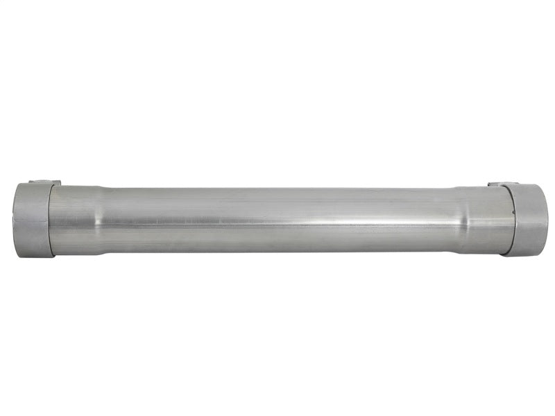 aFe MACH Force-Xp 409 SS Muffler Pipe 2.5in. Inlet/Outlet / 14in. Body / 20in. Length 49M00035