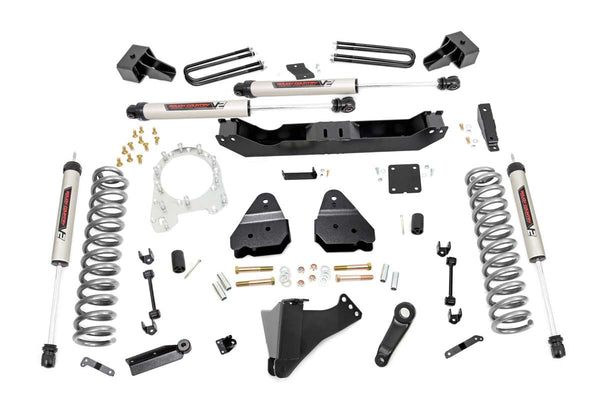 Rough Country 4.5 Inch Lift Kit Dually V2 Fits Ford F-350 Super Duty 4WD (17-22) 55970