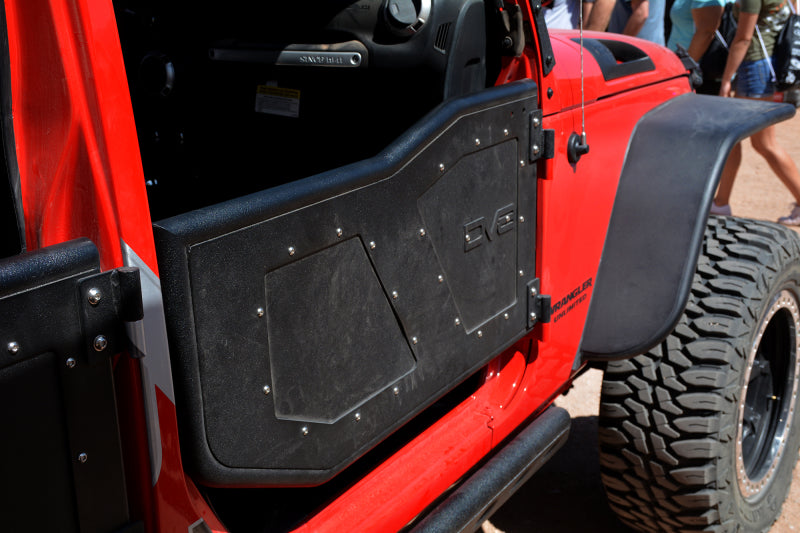 DV8 Offroad 07-18 compatible with Jeep Wrangler Jk Rock Doors RDSTTB-01F