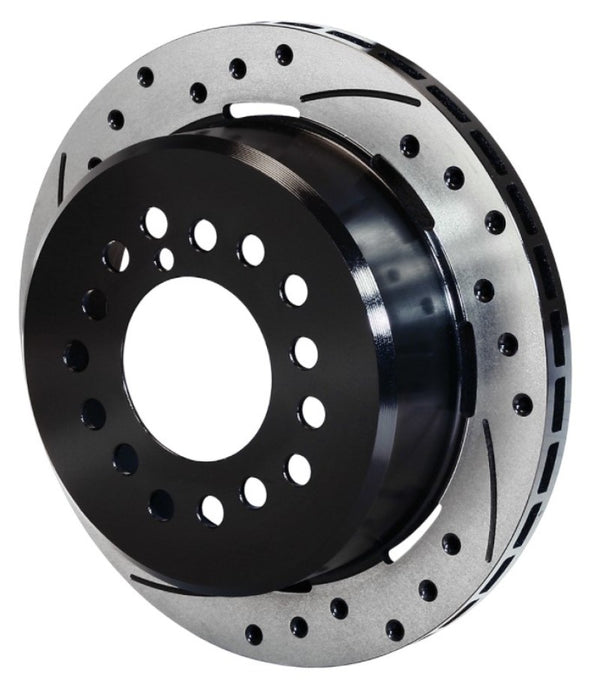 Wilwood Rotor-1.91in Offset-SRP-BLK-Drill-LH 12.19 x .810 5 Lug 160-9813-BK