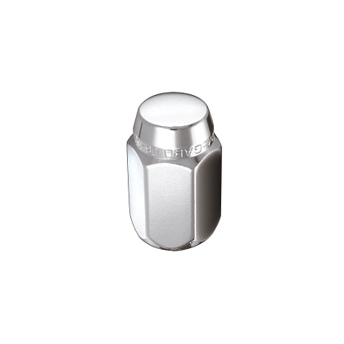 McGard Hex Lug Nut (Cone Seat) 1/2-20 / 13/16 Hex / 1.5in. Length (4-Pack) Chrome 64000