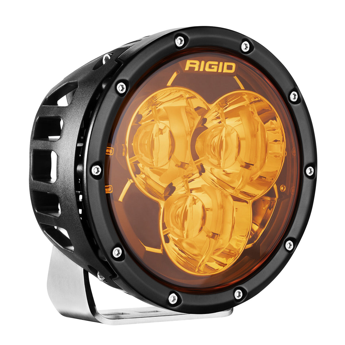 RIGID 6 Inch 360-Series Laser Amber PRO with Precision Spot Optics and Amber Backlight 36212