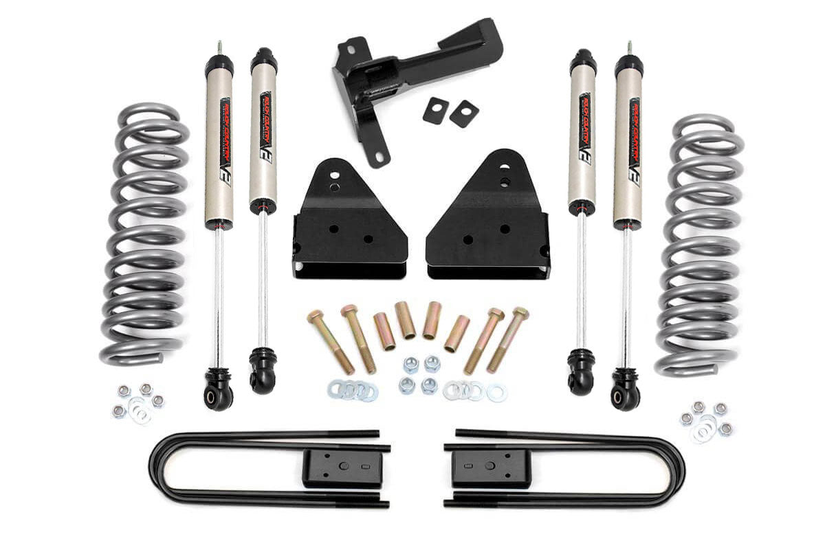 Rough Country 3 Inch Lift Kit V2 Coil Fits Ford F-250 Super Duty 4WD (2011-2016) 56270