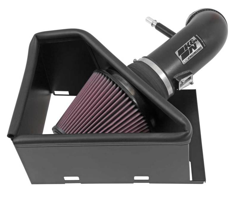 K&N 14-15 Ram 2500/3500 6.4L V8 High Flow Performance Intake Kit 77-1568KTK