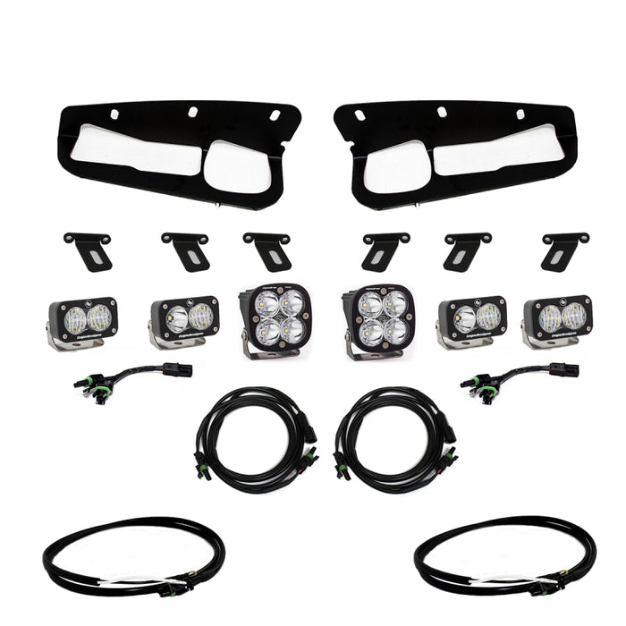 Baja Designs 2021+ Ford Bronco Fog Pocket Kit 21-Up Pro w/Upfitter 447763UP