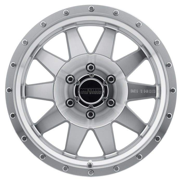 Method MR301 The Standard 17x8.5 +25mm Offset 6x5.5 108mm CB Machined/Clear Coat Wheel MR30178560325