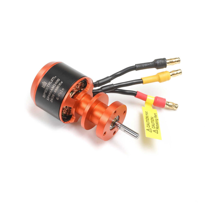 Spektrum SMART 2628-4900Kv Brushless Outrunner Motor 6-Pole SPMXAM2400 Electric Brushless Motors Air