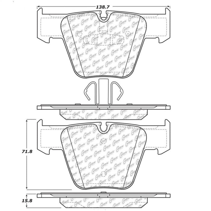 StopTech Street Touring Brake Pads 308.1289