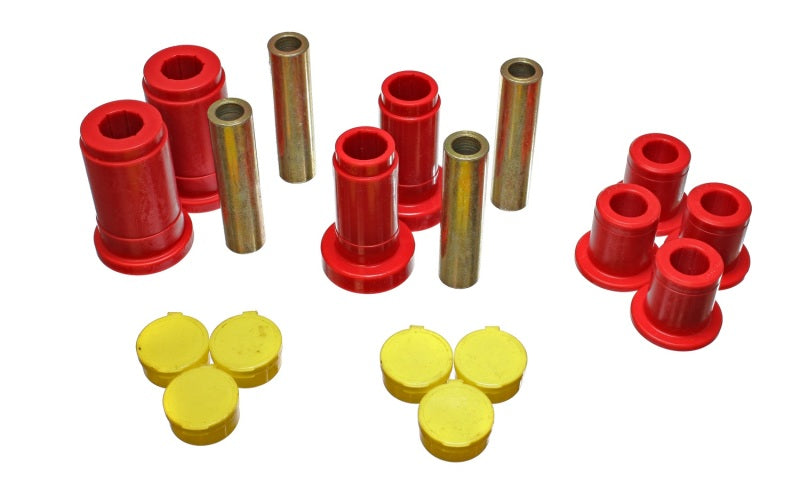 Energy Suspension 02-05 Compatible with Dodge Ram 1500 2WD Red Front Control Arm Bushing Set 5.3137R