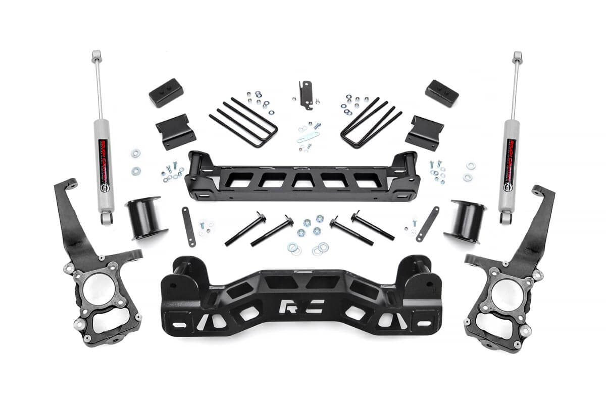 Rough Country 4 Inch Lift Kit Fits Ford F-150 2WD (2009-2010) 57231