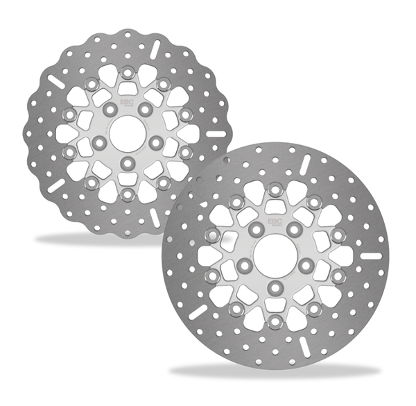 EBC 00-03 Harley Davidson Sportster XLH 883 Rear Right Contour Profile Rotor RSD018C