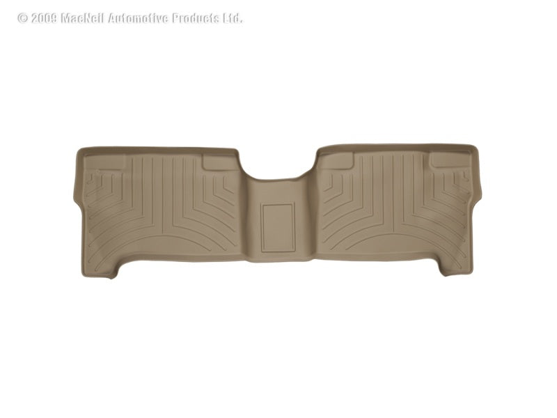 WeatherTech 04-06 Toyota Tundra Double Cab Rear FloorLiner Tan 450302