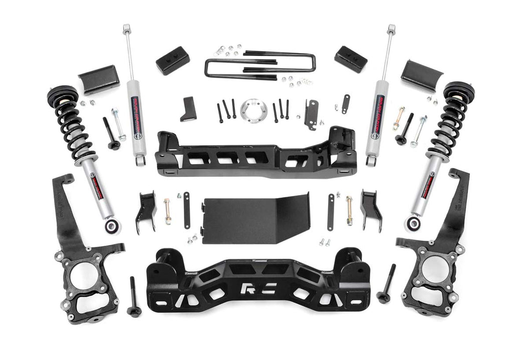 Rough Country 4 Inch Lift Kit N3 Struts Ford F-150 4Wd (2011-2013) 57432