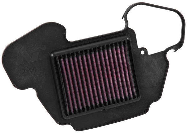 K&N Engine Air Filter: High Performance, Premium, Powersport Air Filter: Fits 2013-2019 HONDA (Grom 125, Grom 125 ABS, MSX125) HA-1313