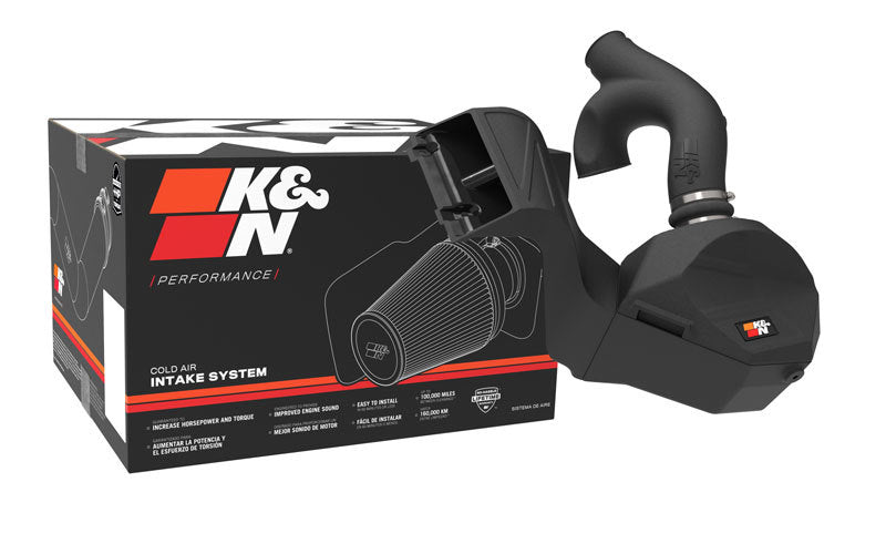 K&N 2021+ Ford F150 V6-3.5L/2.7L F/I Aircharger Performance Intake 63-2617