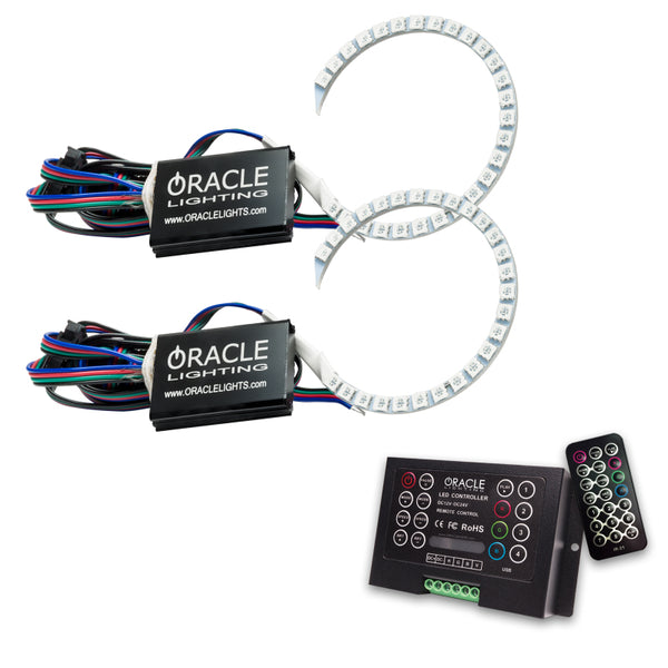 Oracle 18-21 Ford Mustang LED Headlight Halo Kit ColorSHIFT 2 SEE WARRANTY 1347-333