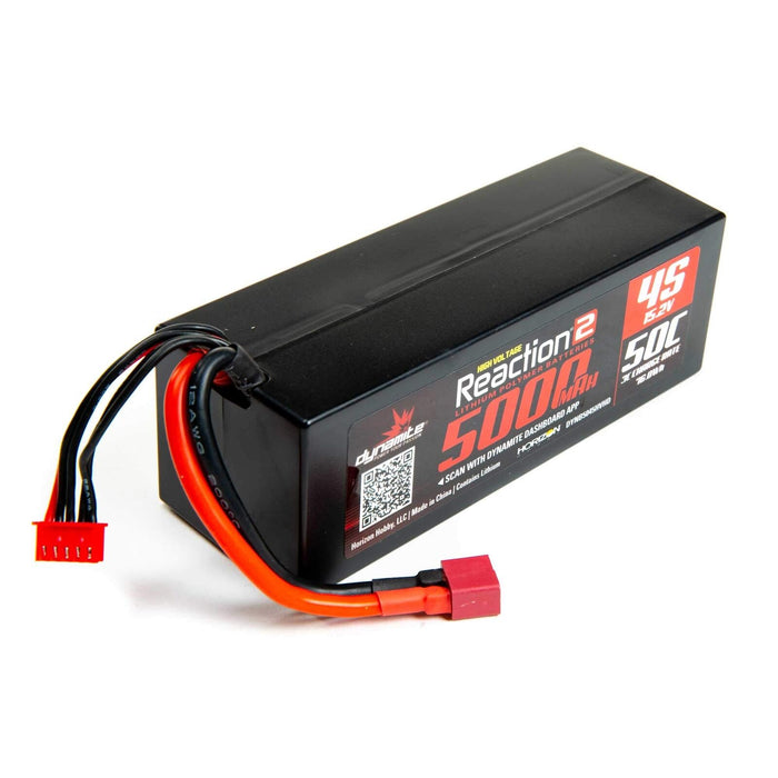 Dynamite New R2.0 15.2V 5000Mah 50C 4S Hc Hv Lipo Battery Deans Free Us Ship