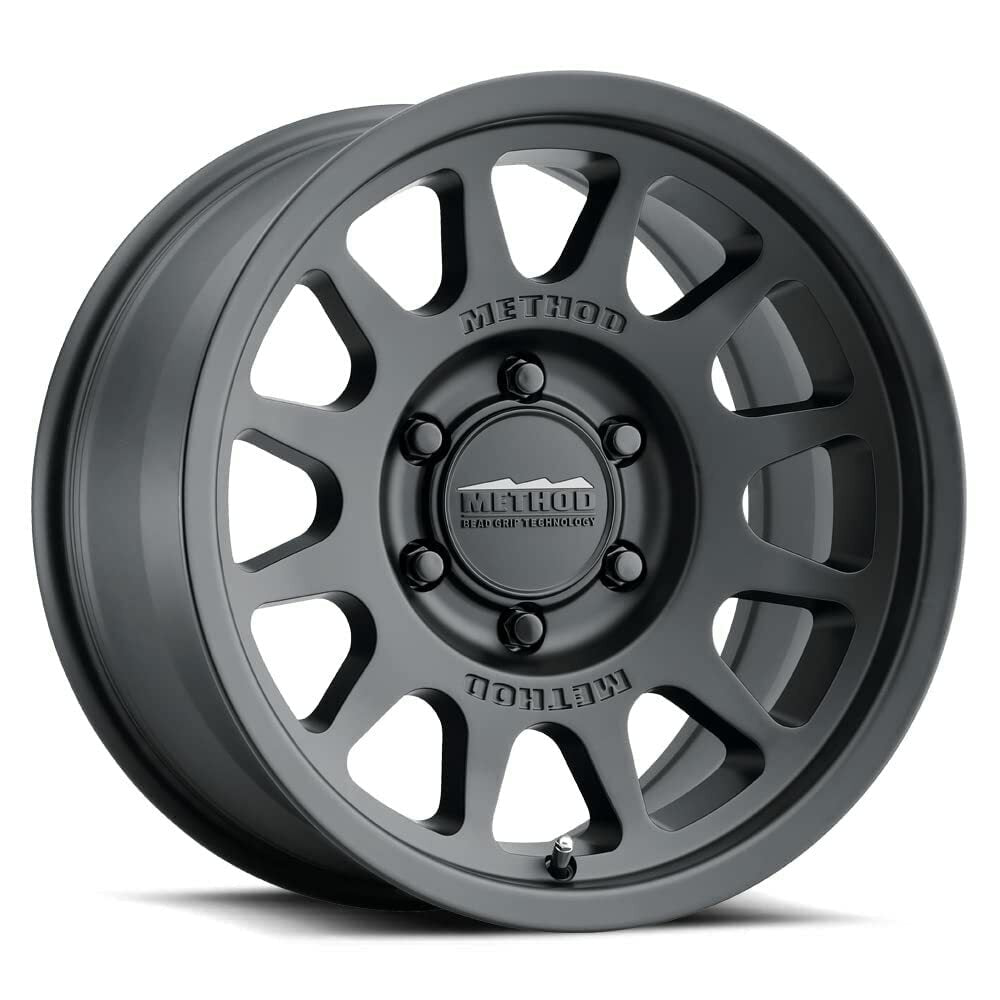 Method MR703 17x9 / -12mm Offset / 106.25mm Bore / 6x5.5 BP / 4.8in BS Matte Black Wheel MR70379060512N