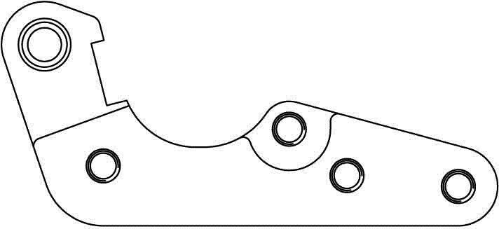 Galfer 280 Tsunami Bracket Onl Y Sp058 SP058