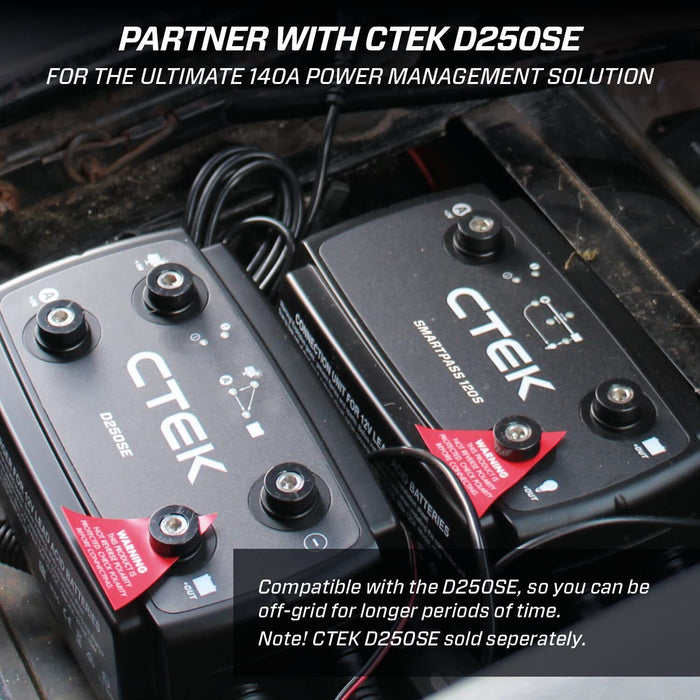 NEW CTEK Fits SmartPass 120S 12A Power Management System