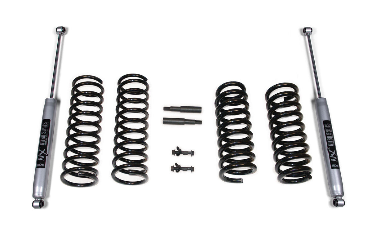 BDS 2 Inch Lift Kit, Fits Suzuki Sidekick Or Geo Tracker 88-98 2-Door 702H