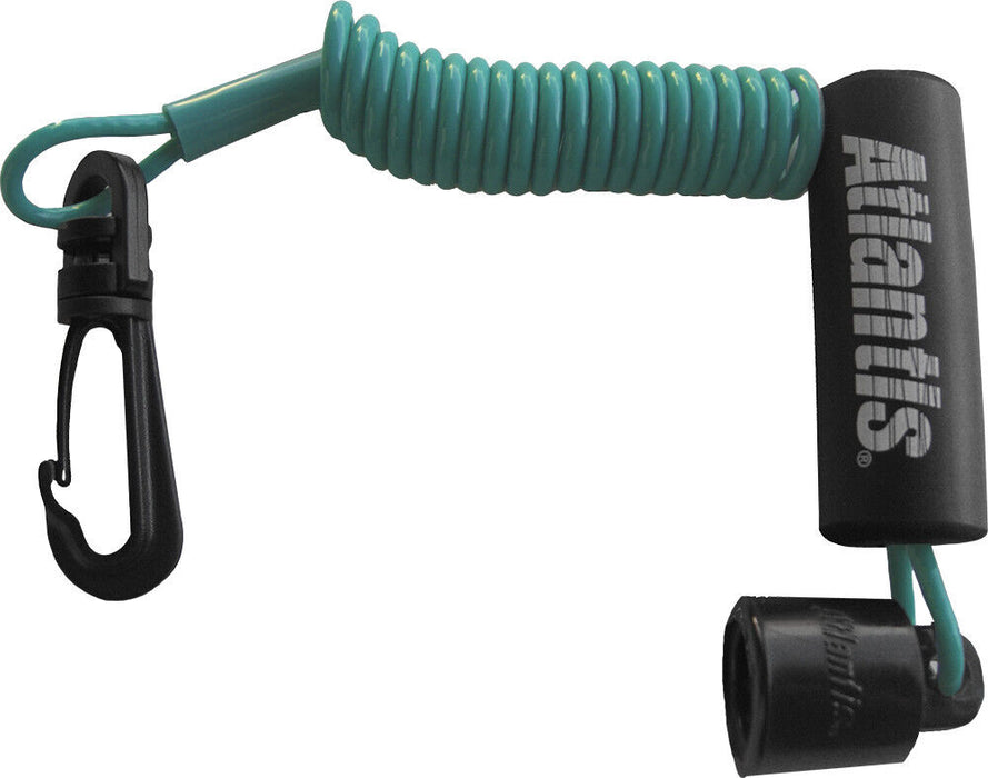 Atlantis D.E.S.S. Fits Sea-Doo Lanyard Kill Switch Tether Cord Aqua (A7448Des) A7448DES