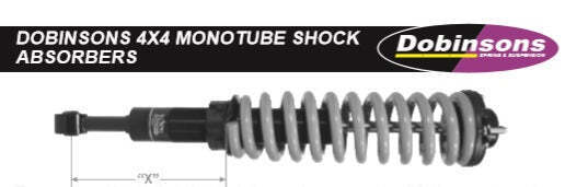 Dobinsons Pair Of Extended Travel Front Ims Struts (Ims59-50220) IMS59-50220