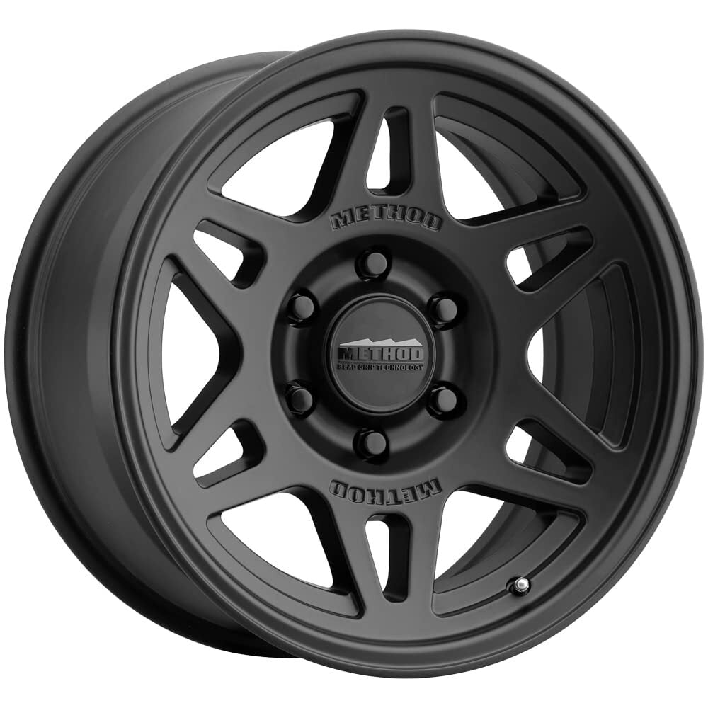 Method MR706 Bead Grip 17x8.5 35mm Offset 6x5.5 5.5mm Matte Black Wheel MR70678560535