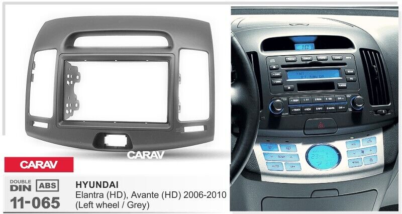 Carav In-Dash Car Audio Installation Kit For Head Units: : 2 Din 173 X 98 Mm 178