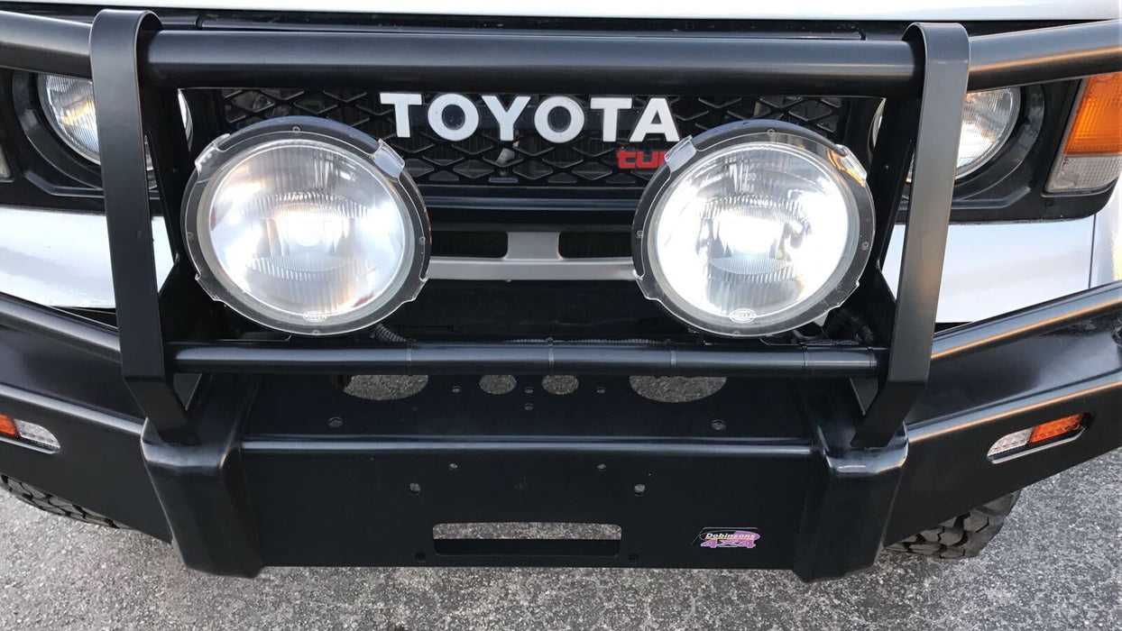 Dobinsons Classic Black Bullbar fits toyotaLand Cruiser 70 Series 1985 To