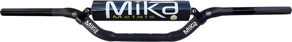 Mika Metals Handlebar Hybrid Series 7/8" Stew/Vill Bend Blk Mkh-11.Stv-Black