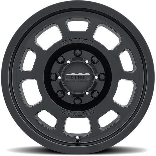 Method MR705 17x8.5 0mm Offset 8x180 130.81mm CB Matte Black Wheel MR70578588500