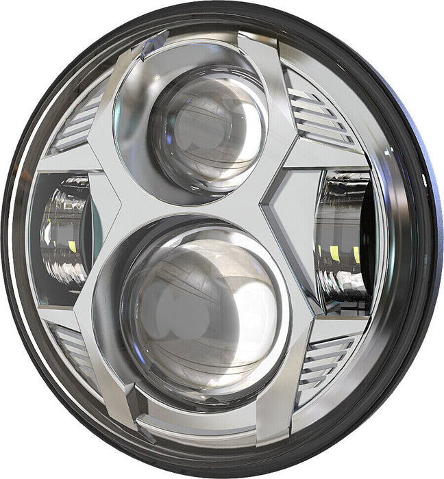 Pathfinder 5 3/4" Led Headlight Chrome HDP5C