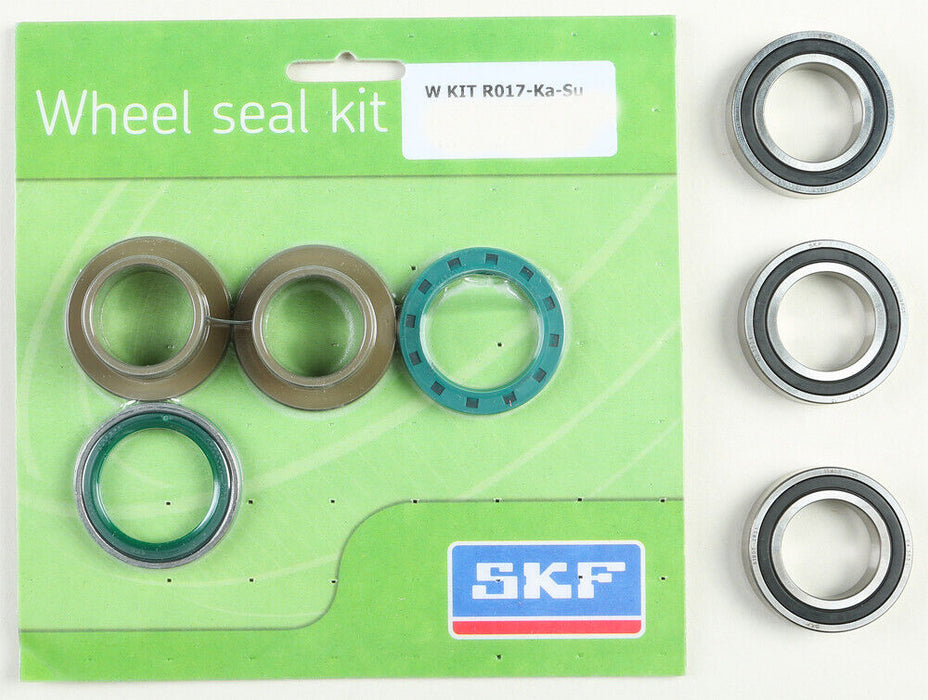 Skf Wheel Seal Kit W/Bearings Rear WSB-KIT-R017-KA-SU