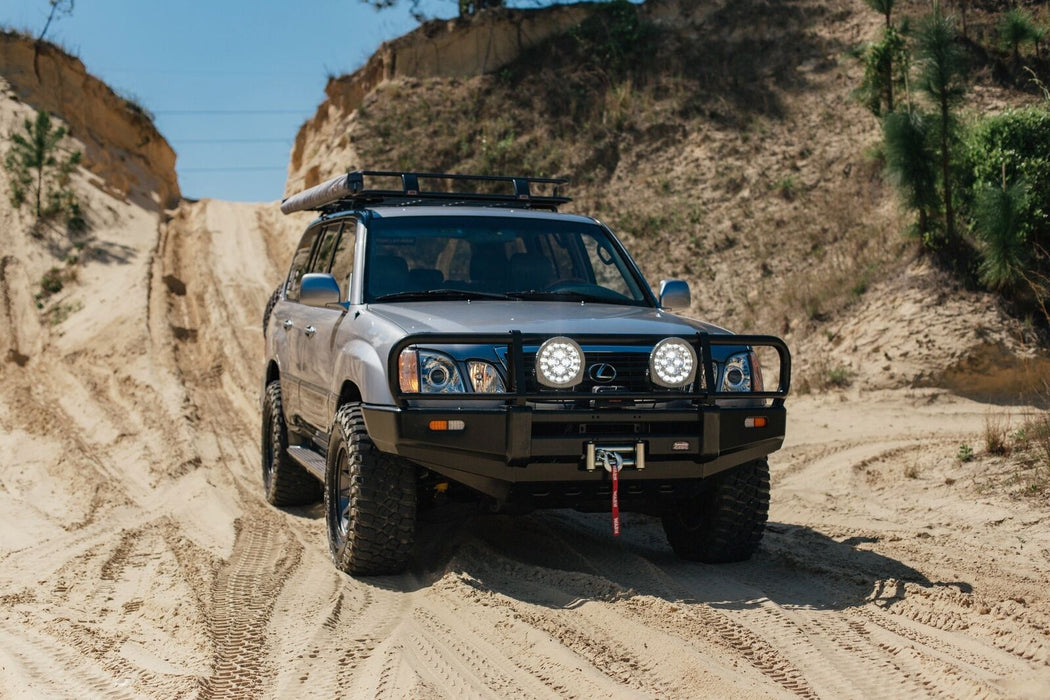 Dobinsons 4X4 Classic Black Bullbar fits toyotaLand Cruiser 100 Series &