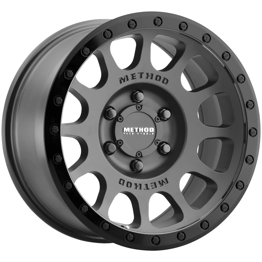 Method MR305 NV 18x9 +25mm Offset 5x150 116.5mm CB Gloss/Matte Black Street Loc Wheel MR305890581025