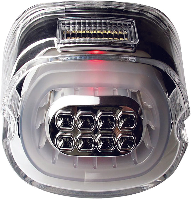 Pathfinder Led Hybrid Taillight Clear #Hd179C Fits Harley Davidson HD179C