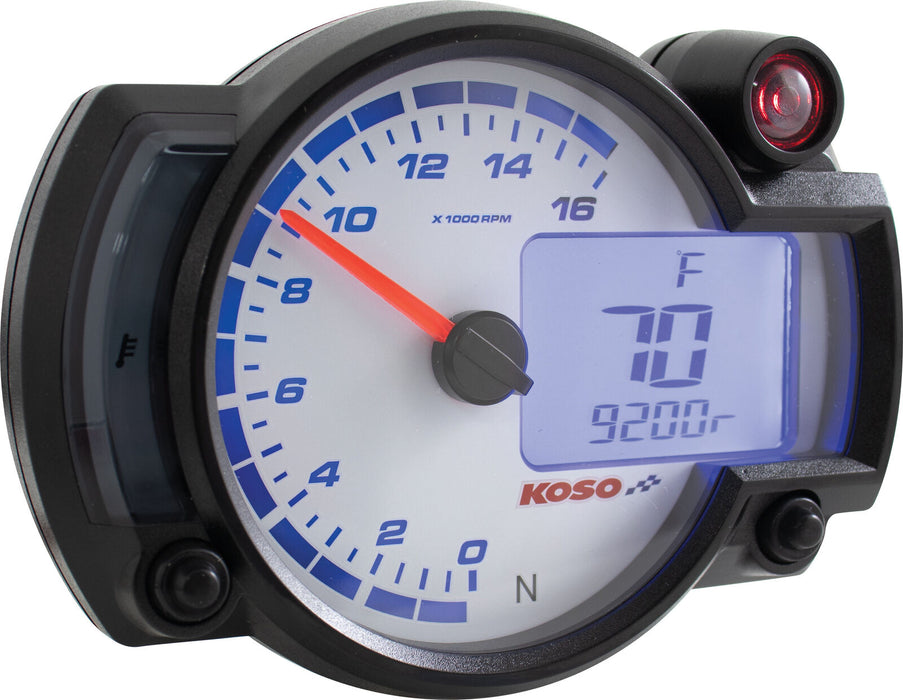 Koso North America Rx2-Nr Gp-Style Race Tachometer Ba015000 2201-0085 BA015000