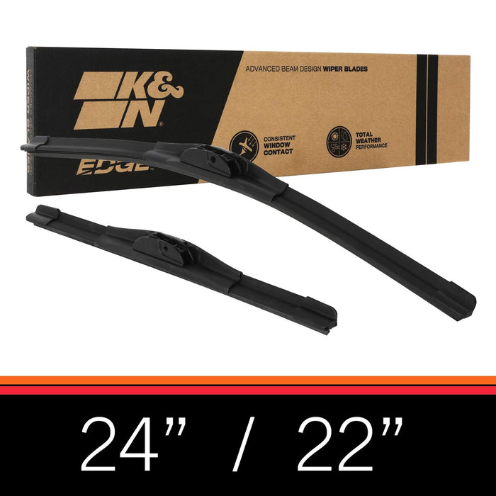 K&N Edge Wiper Blades 24/22in 92-2422