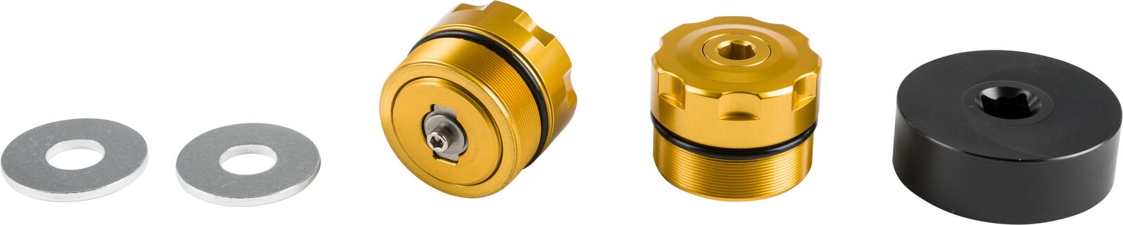 Patriot Billet Preload Adjuster Gold 49Mm 491G