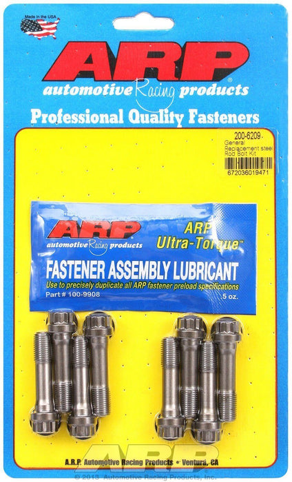 ARP General Replacement Steel Rod Bolt Kit .0055-.0060 Stretch 200-6209