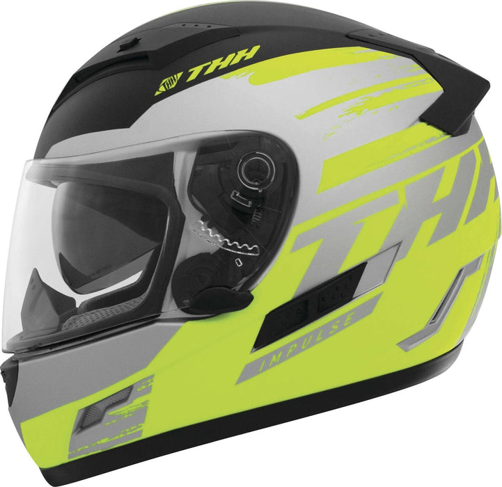 THH Helmets TS-80 Impulse Yellow/Black Medium 646574