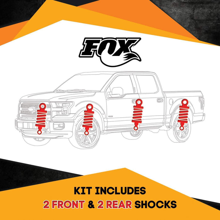 FOX 883-02-025 quantity 1985-24-124 quantity 2 Kit Of 4 FOX 2.5 Factory Series