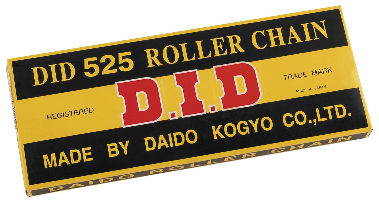 D.I.D 525 Series Standard Non O-Ring 122 Length Chain