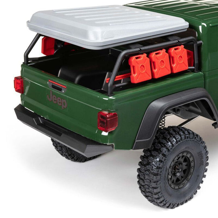 Axial 1/10 Scx10Iii compatible with Jeep Gladiator Elite Edition 4Wd Rtr, Green 1 Of Only