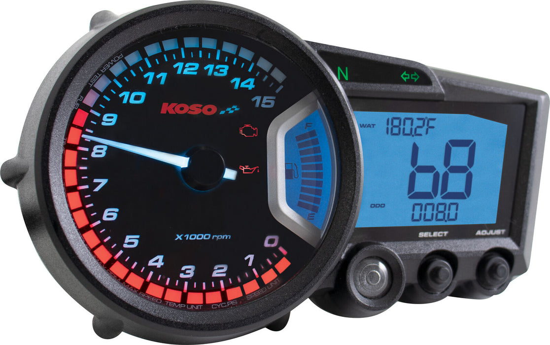 Koso Rx-2 Gp-Style Speedometer BA010001