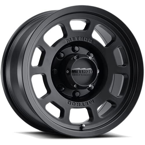 Method MR705 17x8.5 0mm Offset 8x170 130.81mm CB Matte Black Wheel MR70578587500