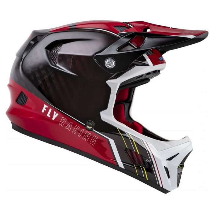 Fly Racing Youth Werx-R Carbon Helmet Red Carbon Yl 73-9226Yl 73-9226YL